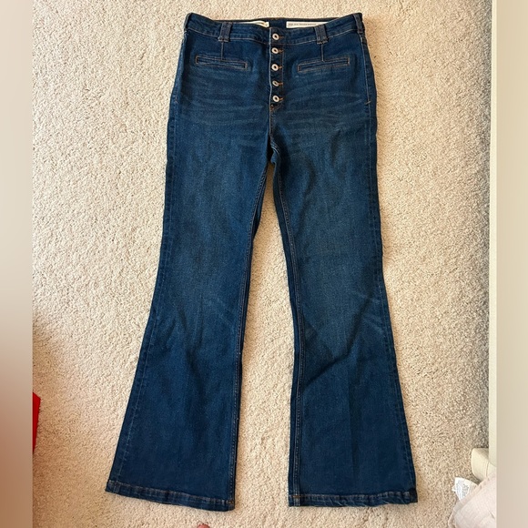 Anthropologie Pilcro High Waisted Bootcut Jeans size 32 - Picture 1 of 2